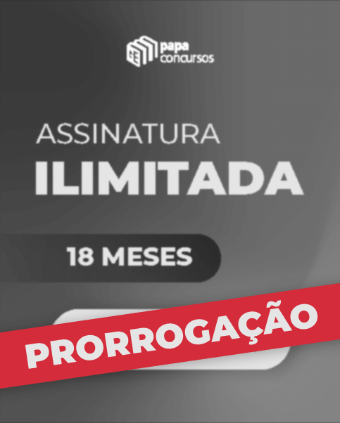 Assinatura Papa Concursos - 18 meses - Prorrogao